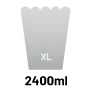13.5x13.5x21.6 cm (2400 ml)